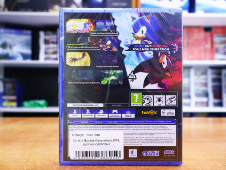 Sonic x Shadow Generations (PS4, русские субтитры) - интернет-магазин GameShock г. Челябинск Sonic x Shadow Generations (PS4, русские субтитры) - интернет-магазин GameShock г. Челябинск