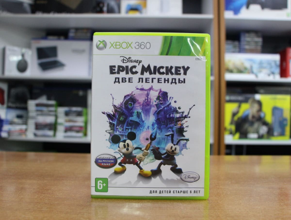 Epic Mickey - Две легенды (Xbox 360, РУС, БУ) - интернет-магазин GameShock г. Челябинск