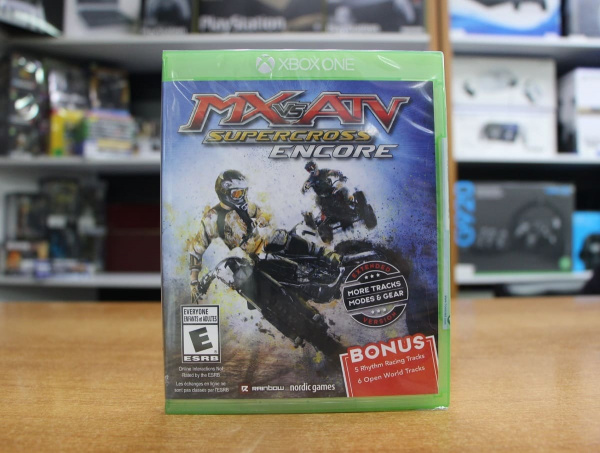 MX vs ATV: Supercross Encore (Xbox One, английская версия) - интернет-магазин GameShock г. Челябинск