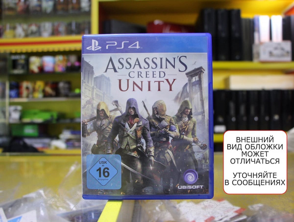 Assassin's Creed: Единство (Unity) (PS4, АНГЛ, БУ) - интернет-магазин GameShock г. Челябинск