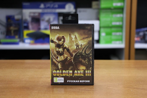 Картридж (16 бит) Golden Axe 3 для Сеги - интернет-магазин GameShock г. Челябинск