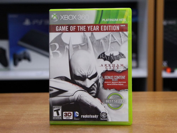 Batman Arkham City - Game of the Year Edition (Xbox 360, РУС, БУ) - интернет-магазин GameShock г. Челябинск
