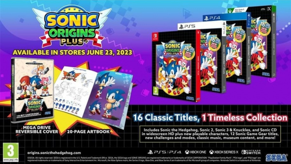 Sonic Origins Plus - Day One Edition [Nintendo Switch, русские субтитры] - интернет-магазин GameShock г. Челябинск