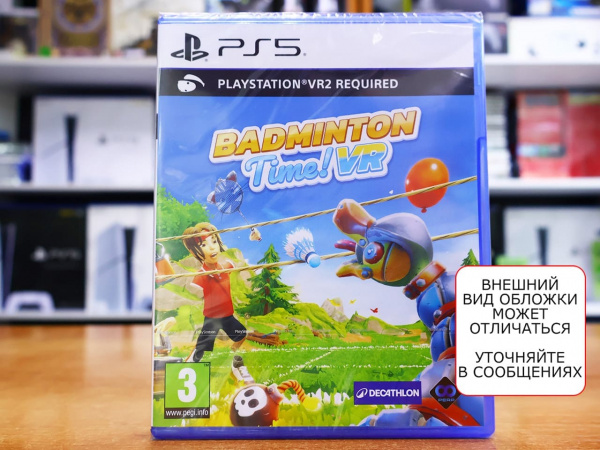 Badminton Time VR (только для PS VR 2) [PS5, английская версия] - интернет-магазин GameShock г. Челябинск
