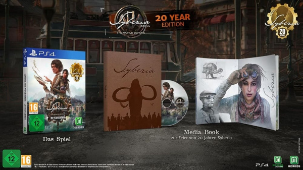 Syberia (Сибирь): The World Before - 20 Year Edition (PS4, русская версия) - интернет-магазин GameShock г. Челябинск