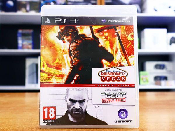 Rainbow Six: Vegas & Splinter Cell: Double Agent (PS3, АНГЛ, БУ) - интернет-магазин GameShock г. Челябинск