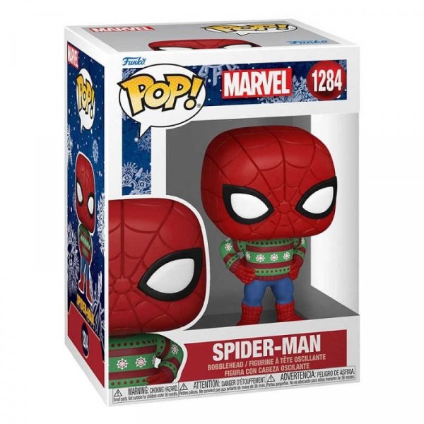 Фигурка Funko POP! Marvel: Spider-Man in Sweater 1284 - интернет-магазин GameShock г. Челябинск Фигурка Funko POP! Marvel: Spider-Man in Sweater 1284 - интернет-магазин GameShock г. Челябинск