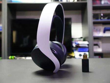 Гарнитура беспроводная Sony PlayStation PULSE 3D White wireless headset (PS5) (CFI-ZWH1) [БУ] - интернет-магазин GameShock г. Челябинск