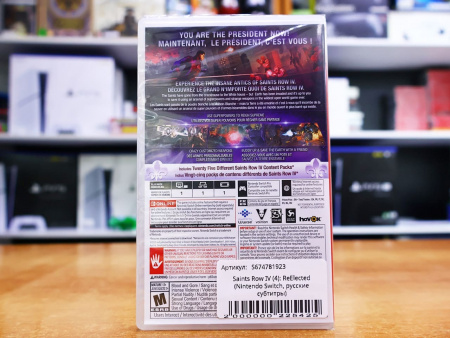 Saints Row IV (4): ReElected (Nintendo Switch, русские субтитры) - интернет-магазин GameShock г. Челябинск