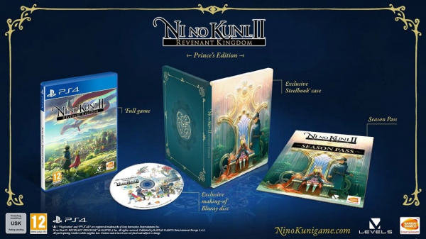 Ni no Kuni II (2): Revenant Kingdom (Возрождение Короля) - Prince’s Edition [PS4, русские субтитры] - интернет-магазин GameShock г. Челябинск