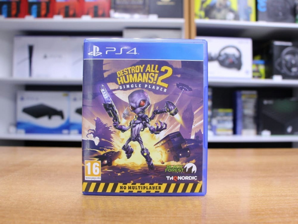 Destroy All Humans! 2 - Reprobed Single Player (PS4, русские субтитры, БУ) - интернет-магазин GameShock г. Челябинск Destroy All Humans! 2 - Reprobed Single Player (PS4, русские субтитры, БУ) - интернет-магазин GameShock г. Челябинск