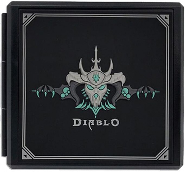 Кейс-футляр для хранения 12 картриджей (игр) "Diablo" (NSW-038U) Черный (Switch) - интернет-магазин GameShock г. Челябинск