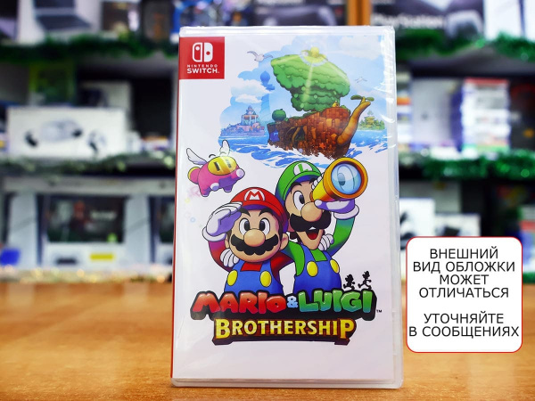 Mario and Luigi: Brothership (Nintendo Switch, английская версия) - интернет-магазин GameShock г. Челябинск