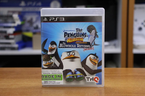 The Penguins of Madagascar: Dr. Blowhole Returns Again (PS3, АНГЛ, БУ) - интернет-магазин GameShock г. Челябинск
