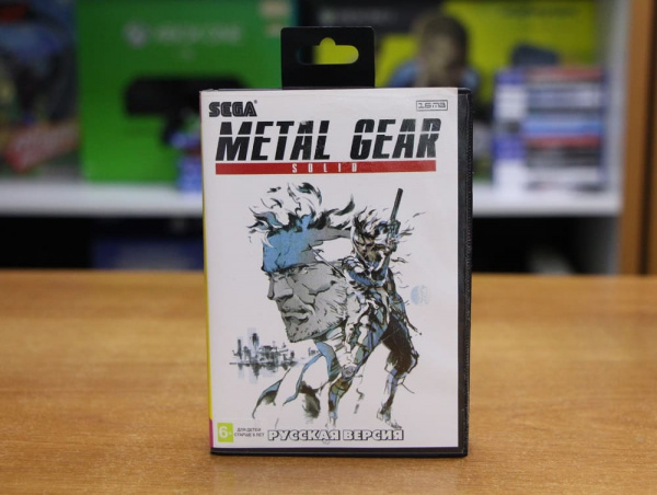 Картридж (16 бит) Metal Gear Solid для Сеги - интернет-магазин GameShock г. Челябинск