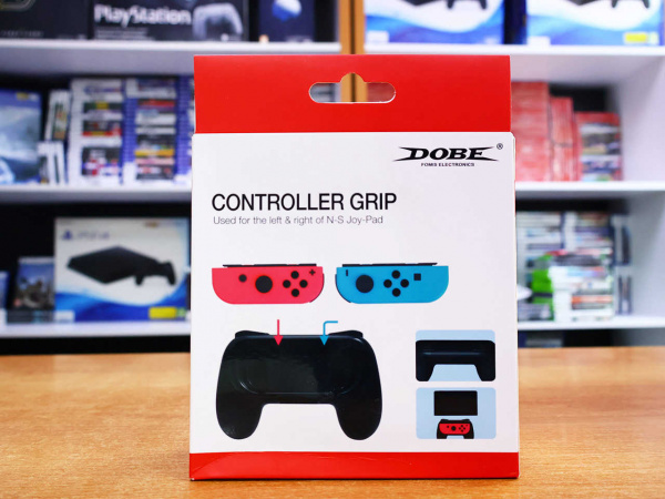 Держатель для джойстика Dobe Nintendo Switch/OLED (TNS-851B), чёрный - интернет-магазин GameShock г. Челябинск Держатель для джойстика Dobe Nintendo Switch/OLED (TNS-851B), чёрный - интернет-магазин GameShock г. Челябинск