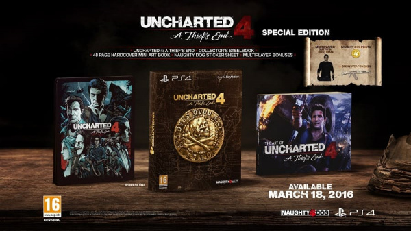 Uncharted 4: Путь вора (A Thief's End) - Special Edition (PS4, РУС, БУ) - интернет-магазин GameShock г. Челябинск