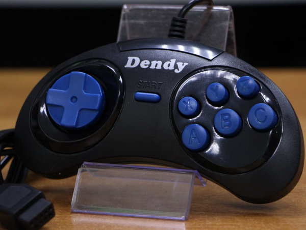 Джойстик Dendy (8-bit) 08-JS чёрный (Узкий разъем 9 pin) - интернет-магазин GameShock г. Челябинск