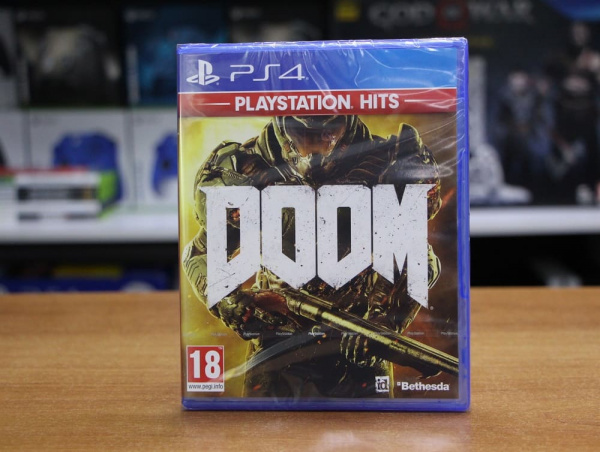 DOOM (2016) - Playstation Hits (PS4, русская версия) - интернет-магазин GameShock г. Челябинск