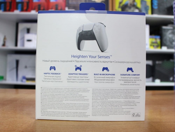 Геймпад Sony DualSense White (CFI-ZCT1W) (PS5) (витринный экземпляр) - интернет-магазин GameShock г. Челябинск