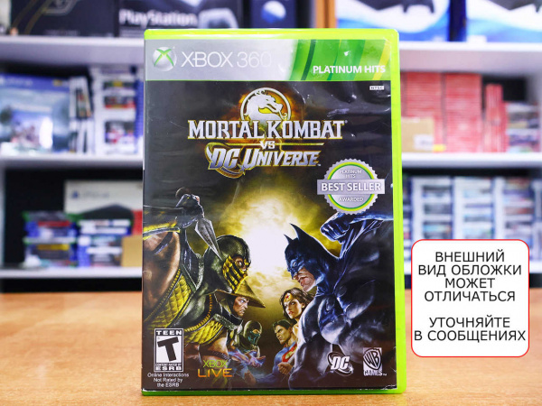 Mortal Kombat vs. DC Universe (Xbox 360, АНГЛ, БУ) - интернет-магазин GameShock г. Челябинск