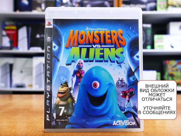 Monsters vs. Aliens (PS3, АНГЛ, БУ) - интернет-магазин GameShock г. Челябинск
