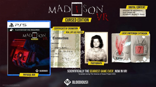 MaDiSON VR - Cursed Edition (только для PS VR 2) (PS5, русские субтитры) - интернет-магазин GameShock г. Челябинск