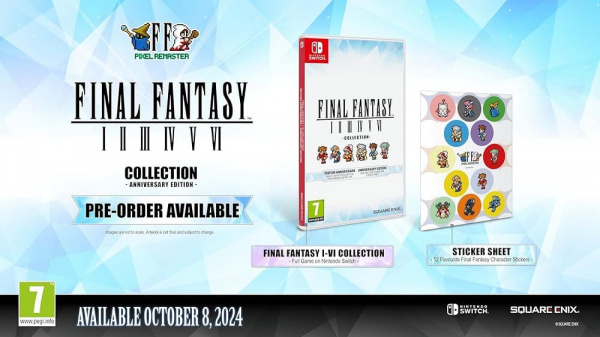 Final Fantasy I-VI Collection Anniversary Edition (Nintendo Switch, русские субтитры) - интернет-магазин GameShock г. Челябинск Final Fantasy I-VI Collection Anniversary Edition (Nintendo Switch, русские субтитры) - интернет-магазин GameShock г. Челябинск