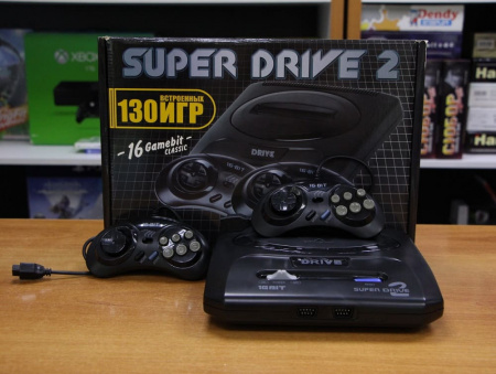 Игровая приставка Super Drive 2 Classic (16 bit) +130 игр - интернет-магазин GameShock г. Челябинск