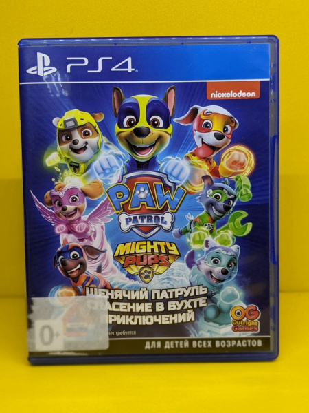 Щенячий патруль: Мега щенки спасают Бухту Приключений (PAW Patrol Mighty Pups Save Adventure Bay) (PS4, РУС, БУ) - интернет-магазин GameShock г. Челябинск