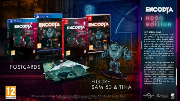 Encodya - Neon Edition (PS4, русские субтитры) - интернет-магазин GameShock г. Челябинск