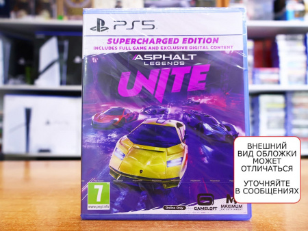 Asphalt Legends Unite - Supercharged Edition (PS5, русские субтитры) - интернет-магазин GameShock г. Челябинск