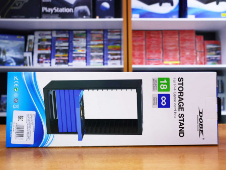 Подставка Dobe для хранения дисков PS4 18 шт (TP4-19221) - интернет-магазин GameShock г. Челябинск