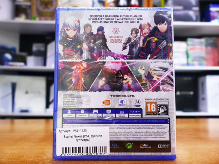 Scarlet Nexus [PS4, русские субтитры] - интернет-магазин GameShock г. Челябинск