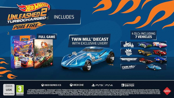 Hot Wheels Unleashed 2: Turbocharged - Pure Fire Edition (Nintendo Switch, английская версия) - интернет-магазин GameShock г. Челябинск Hot Wheels Unleashed 2: Turbocharged - Pure Fire Edition (Nintendo Switch, английская версия) - интернет-магазин GameShock г. Челябинск