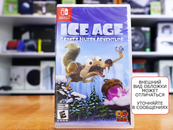 Ice Age: Scrat's Nutty Adventure [Nintendo Switch, русские субтитры] - интернет-магазин GameShock г. Челябинск
