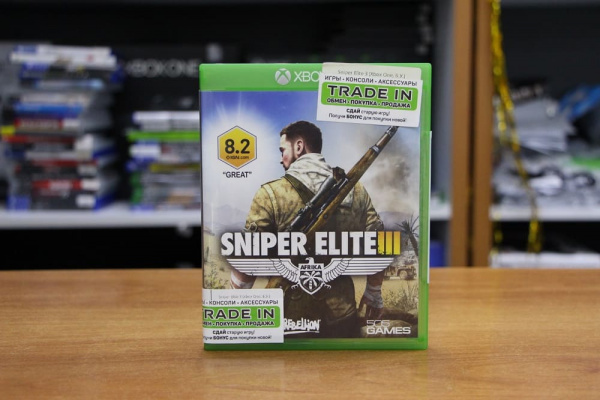 Sniper Elite 3 (Xbox One, АНГЛ, БУ) - интернет-магазин GameShock г. Челябинск