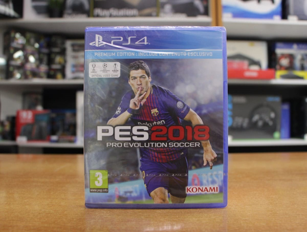 Pro Evolution Soccer (PES) 2018 (PS4, русские субтитры) - интернет-магазин GameShock г. Челябинск