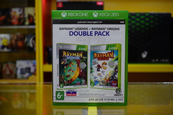 Rayman Legends + Rayman Origins (Xbox 360, РУС, БУ) - интернет-магазин GameShock г. Челябинск