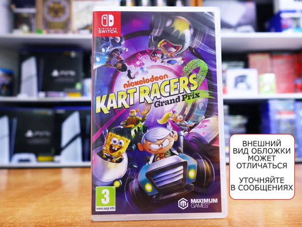 Nickelodeon Kart Racers 2: Grand Prix [Nintendo Switch, английская версия] - интернет-магазин GameShock г. Челябинск