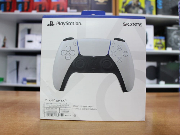 Геймпад Sony DualSense White (CFI-ZCT1W) (PS5) (витринный экземпляр) - интернет-магазин GameShock г. Челябинск