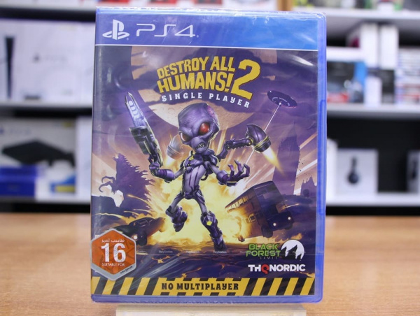 Destroy All Humans! 2 - Reprobed Single Player [PS4, русские субтитры] - интернет-магазин GameShock г. Челябинск