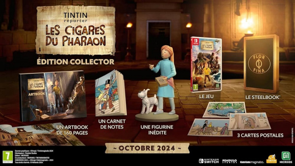 Tintin Reporter: Cigars of the Pharaoh - Collector's Edition [Nintendo Switch, русские субтитры] - интернет-магазин GameShock г. Челябинск