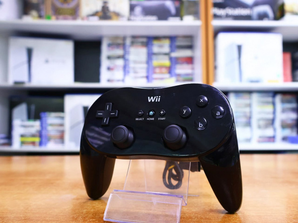 Геймпад Wii Classic Controller Pro Black (БУ) - интернет-магазин GameShock г. Челябинск