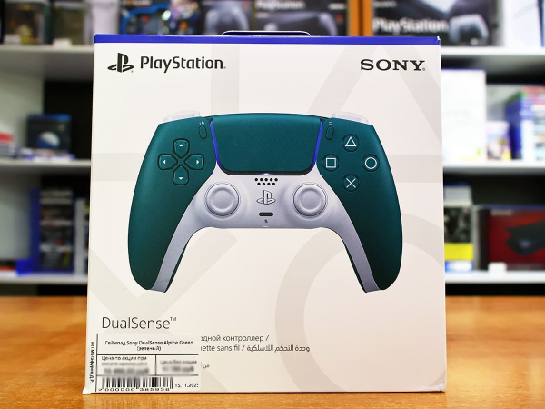Геймпад Sony DualSense Alpine Green (зеленый) (PS5) - интернет-магазин GameShock г. Челябинск