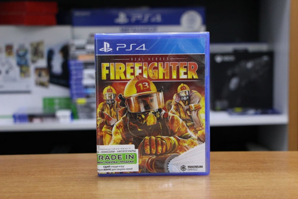 Real Heroes: Firefighter (PS4, английская версия) - интернет-магазин GameShock г. Челябинск
