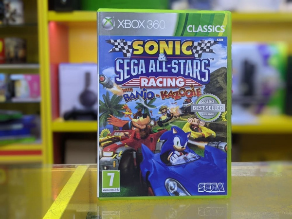 Sonic & SEGA All-Stars Racing with Banjo-Kazooie (Xbox 360, РУС, БУ) - интернет-магазин GameShock г. Челябинск
