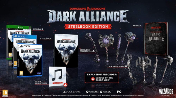 Dungeons & Dragons: Dark Alliance - Steelbook Edition [PS4, русские субтитры] - интернет-магазин GameShock г. Челябинск