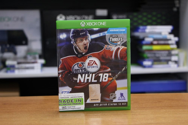 NHL 18 (Xbox One, РУС, БУ) - интернет-магазин GameShock г. Челябинск
