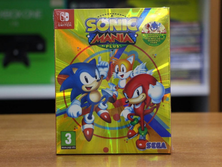 Sonic Mania Plus с Артбуком (Nintendo Switch, английская версия) - интернет-магазин GameShock г. Челябинск